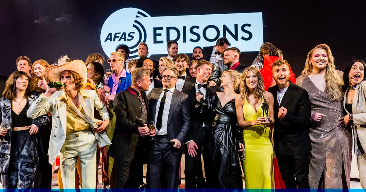 Nominaties Edison Pop bij AFAS Edisons 2023 bekend. Uitreiking 6 maart